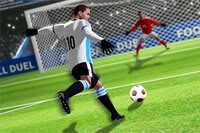 Step into the arena and face off in Football Duel