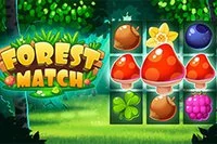 Forest Match er et farverigt match 3-spil for alle aldre