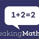 En matematisk ligning i en taleboble med teksten Freaking Math nedenunder