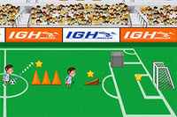 Freekick Træning er et HTML5 sportsspil