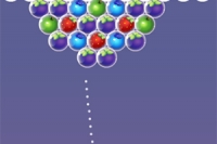 Bubble Shooter-spil med frugt