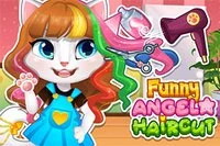 Giv Angela den bedste frisure nogensinde!