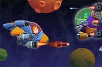 Galactic Attack er et sjovt og udfordrende 2D skydespil i shoot em up stil