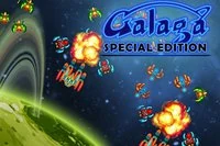 The legendary hit arcade shooter returns with Galaga Special Edition!