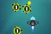 Galaxy-Attack-Virus-Shooter er et retro flyskydespil