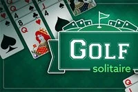 Klassisk Golf Solitaire spil med to sværhedsgrader
