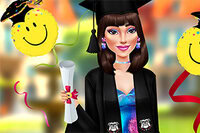 Seneste makeup-trends i vores spil Graduation Makeup Trends!