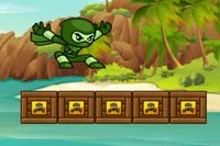 Hjælp Green Ninja til målstregen