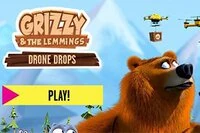 Dronerne leverer pakker til Grizzys dør