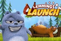 Lemmings Launch er et klassisk kanonspil