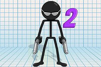 I Gun Fu er du en stickman omgivet af fjender fra alle sider