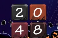 Halloween 2048 er et afslappet puslespil med flotte grafik