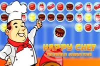 I spillet Happy Chef Bubble Shooter hjælper du den lille kok