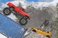 Spil monstertruckspillet Hard Wheels Winter edition