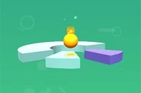 Actionfyldt online-version af Helix Jump