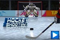 Skyd puck med styrke og præcision og overvinde målvogteren!