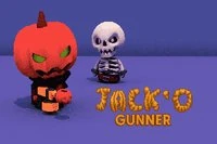 Jack-O Gunner er et casual action- og overlevelsesspil med Halloween-tema