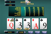 Nyd dette stilfulde HTML5 videopoker casinospil