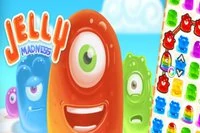 Slip løs i Jelly Madness i dette sjove, gratis Match 3-puslespil!