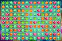 Match 3 spil med Blitz elementer