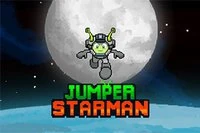 Jumper Starman er et pixel-art spil med klassiske platform-elementer
