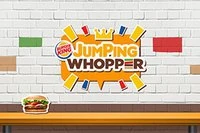Et uendeligt burger-hoppe-spil