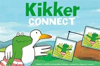 Et puslespil med Kikker af Max Velthuijs