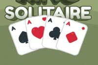 For at vinde Solitaire, skal du få alle kortene på grundbunker