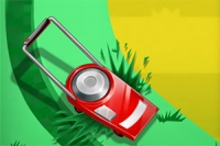 Klip, manøvrer og mestr den endeløse bane i Lawn Mower - den ultimative 3D