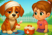 Red en herreløs hvalp!