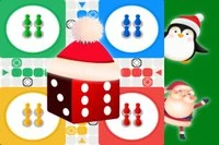 Hyg dig med vennerne i juleferien ved at spille Ludo Online Xmas game
