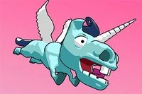 Mad Mad Unicorn er et spil om en ond flyvende enhjørning, som tørster efter