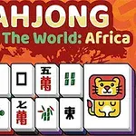 Tegning af mahjong-brikker med billeder af en abe og en løve, samt forskellige asiatiske symboler