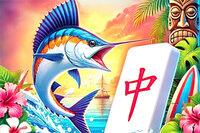 Samle alle de hawaiianske genstande i dette daglige Mahjong at Home-spil