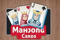 Dette mahjong-spil bruger billeder af spillekort