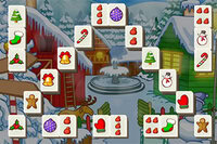 Kom i julestemning med dette Mahjong-spil