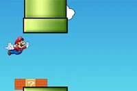 Vi præsenterer et af de mest populære Mario Flappy-spil