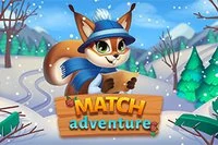 Tag med egernet Gemmy på en spændende rejse i Match Adventure