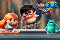 Vil du med på et eventyrligt skateboards-eventyr med to søde venner?