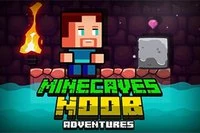 Tag med Steve ind i noob-verdenen, saml alle ædelstene, og undgå farlige