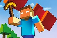 Mine træer og undgå forhindringer i dette sjove 3D minestrygerspil