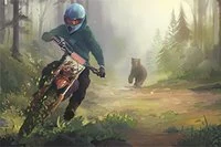 Dette cykelspil udfordrer dine færdigheder til det maksimale