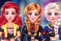 Prinsesserne Anna, Elsa, Snehvide og Ariel er mere FF spil.