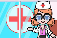 Mit byhospital er et avanceret digitalt dukkeplaceringsspil