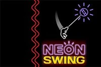 Sving så hurtigt du kan i Neon Swing!