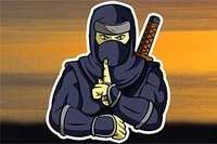 Klar til eventyr med ninjaen i kappe?