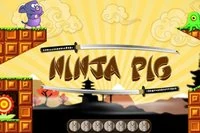 Hjælp Ninja Pig med at redde verden fra en rumvæseninvasion!