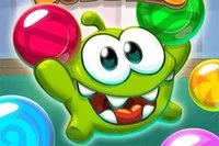 Om Nom: Bubbles er et 60-sekunders bubble shooter spil med den ikoniske Om Nom