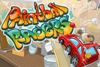Slå alle racerne, mens du bliver bombarderet med paintballs!