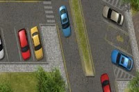 Kør en taxa og parkér den i markerede parkeringspladser